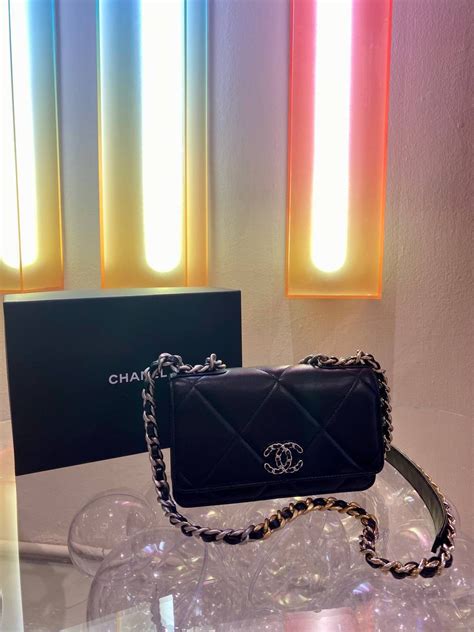 chanel phone case on chain|chanel 19 clutch with chain.